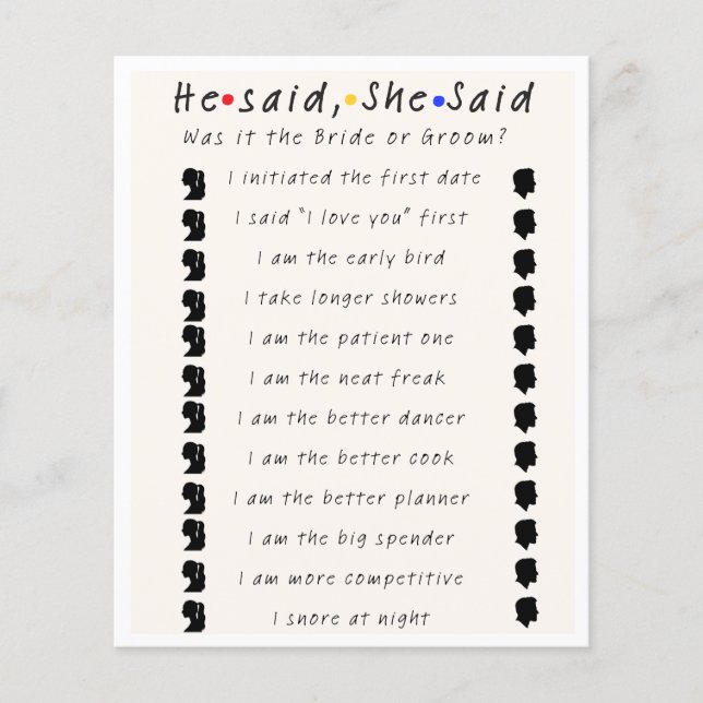 Han sa att hon sa (Framsida)