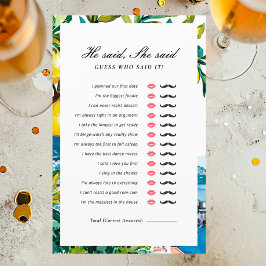 Han sa att hon sa Amalfi Brudtidsfestspel