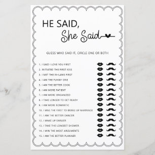 Han sa att hon sa att möhippa-spel