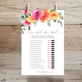 Han sa att hon sa att möhippa spelar färgstark