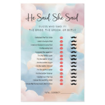 Han sa att hon sa Cloud Nine Möhippa Game