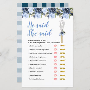 Han sa att hon sa Games Card