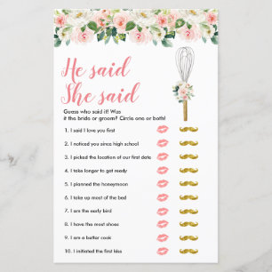 Han sa att hon sa Games Card