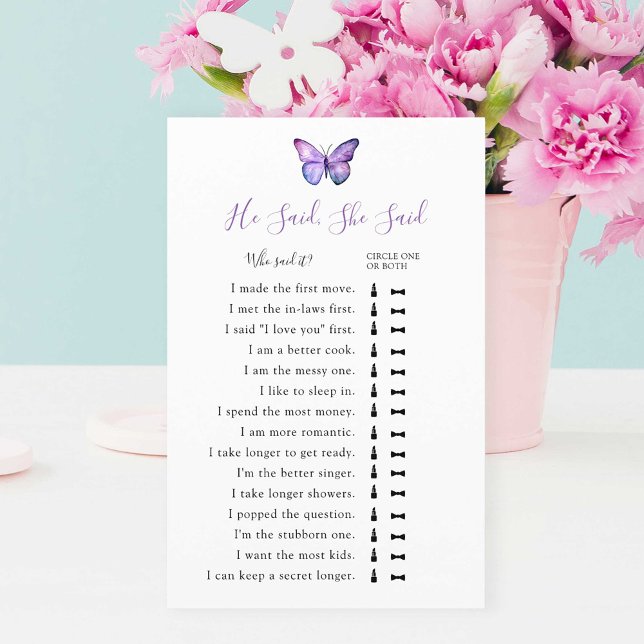 Han sa att hon sa Möhippa Game Butterfly (Skapare uppladdad)