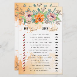 Han sa att hon sa möhippa-spel