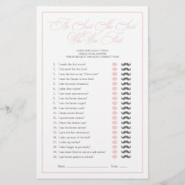 Han sa att hon sa Rosa Script Möhippa Game