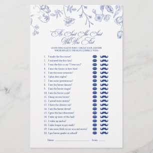 Han sa att hon sa Victorias Blommigt Shower Game