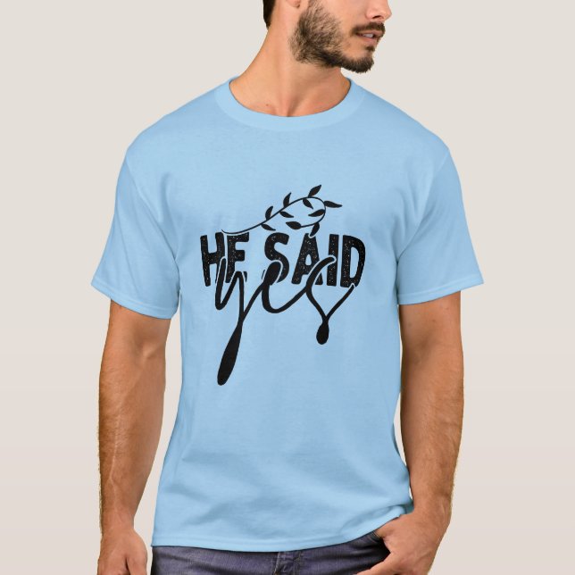 Han Sa Ja Förlovnings-T-Shirt T Shirt (Framsida)