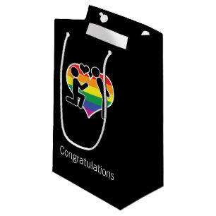 Han sa ja Grattisar Gay Bröllop