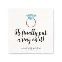 Han satte slutligen Ring på Förlovningen Diamond
