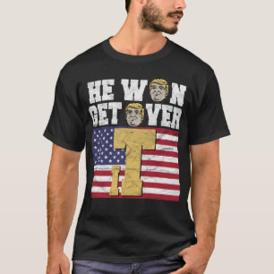 Han segrade får över det t shirt