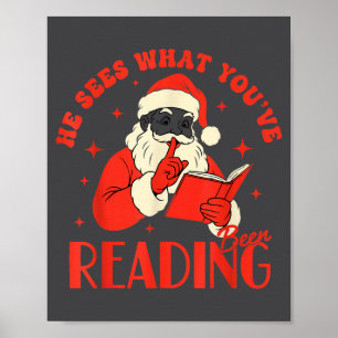 Han ser vad du har läst Rolig tomtebok Poster