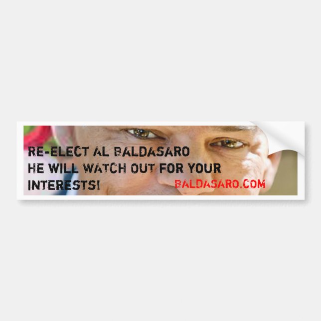 Han ska KLOCKAN UT för ditt intresserar Bildekal (Framsidan)