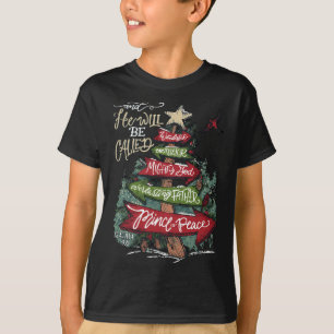 Han skall kallas Underbar Rådgivare Mäktig Gud Jag T Shirt