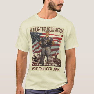 Han slogs för din frihet -- Pro-Union T-tröja T-shirt