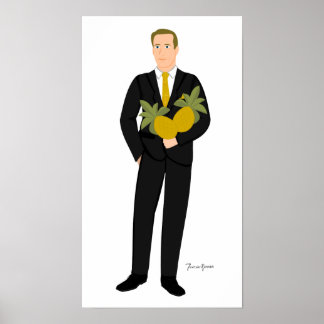 Han som Kärlek ananas Poster
