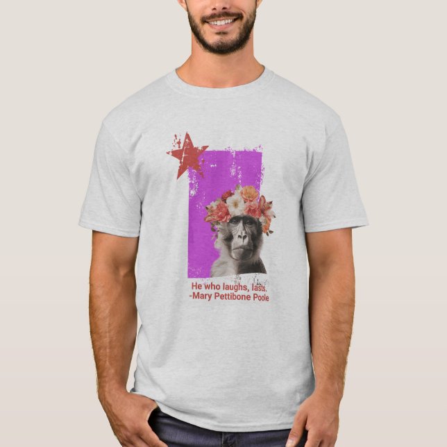 "Han som ler.." Manar T Shirt (Framsida)