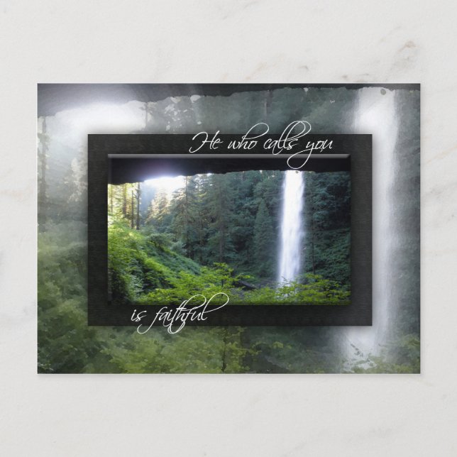 Han som ringer dig vykort (Framsida)