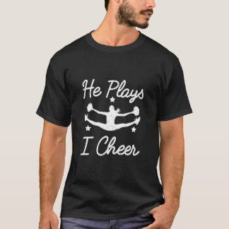 Han spelar i Cheer Cheerledande Boykompis T Shirt