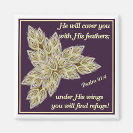 Han täcker dig med hans fjädrar magnet