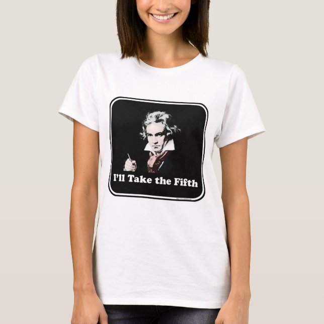 Han tar den femte! tee shirt (Framsida)