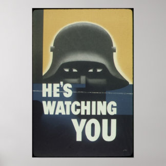Han tittar på dig Poster