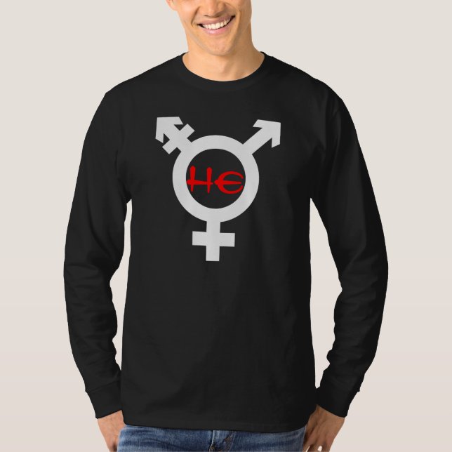 Han Transgender T-shirt (Framsida)