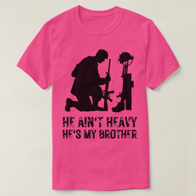 Han utser tunga träffar min bror 1 t shirt (Design framsida)