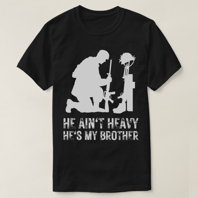 Han utser tunga träffar min bror 3 t shirt (Design framsida)