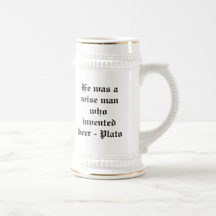Han var en klok man som uppfann öl - Plato Sejdel