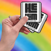 Han var stor, djärv pronouns