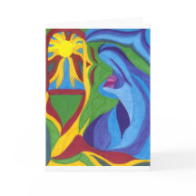 Han verkar den så små julkortet