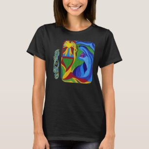 Han verkar den så små skjortan t-shirt