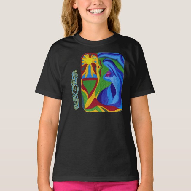 Han verkar så liten skjorta tee (Framsida)