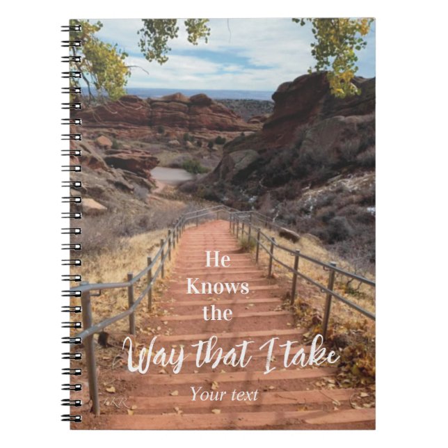 Han vet hur jag tar mig anteckningsbok (Framsidan)