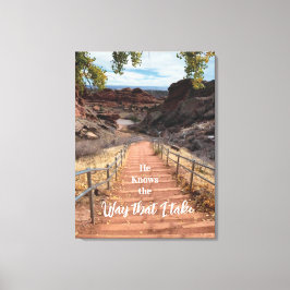 Han vet hur jag tar mig canvastryck