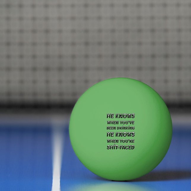 Han vet när du har druckit pingisboll (Netto)