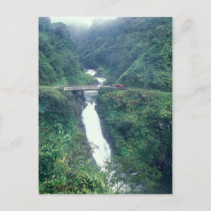Hana Highway Waterfall Vykort