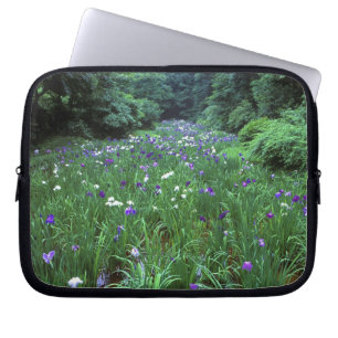Hana Shobu (Japansk Iris), Meiji Shrine, Laptop Sleeve