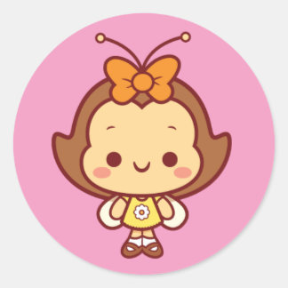 Hana Stickers Runt Klistermärke