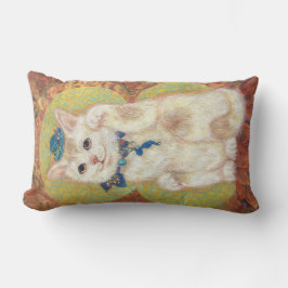 Hana & Takara: Lucky Beckoning Cats Lumbarkudde