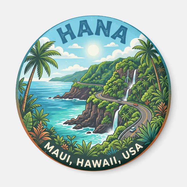 Hana USA Magnet (Framsidan)