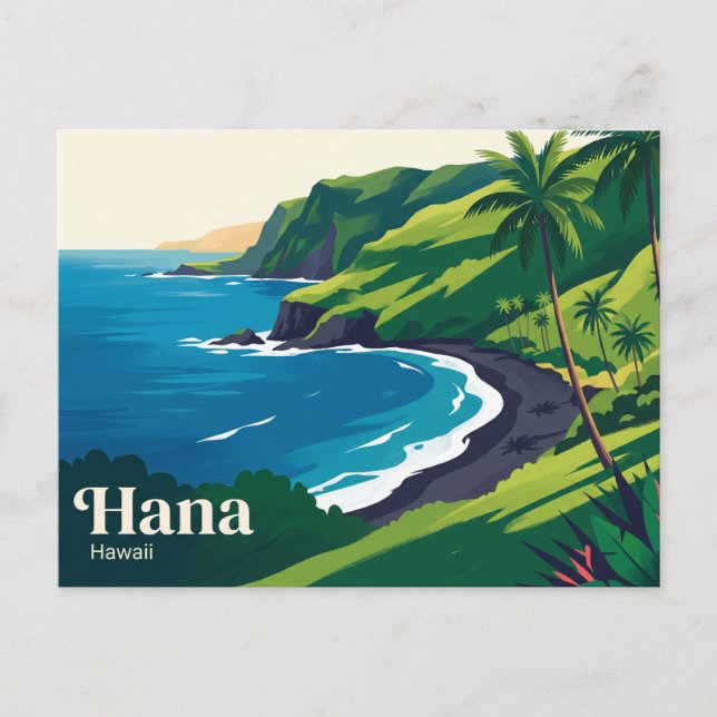 Hana USA Vykort (Framsida)