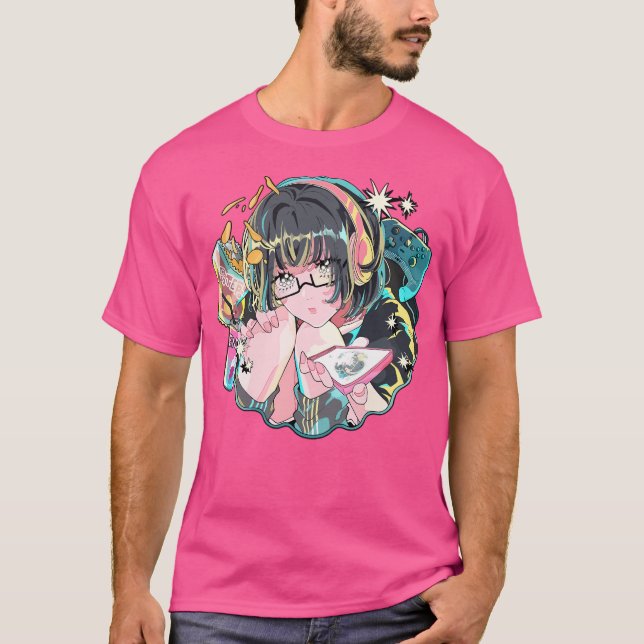 Hanabie Art Design T Shirt (Framsida)