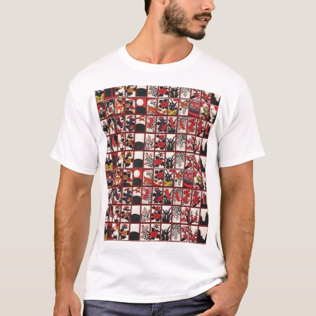 Hanafuda kärlek t-shirt (Framsida)