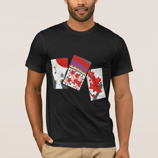Hanafuda Tee Shirt (Framsida)