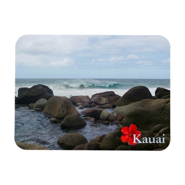 Hanakapi' ai Beach Magnet (Horisontell)