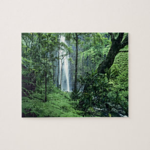 Hanakapiai Falls längs Na Pali-kusten, Kauai, Pussel