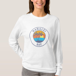 Hanalei Bay, Kauai Faded Classic Stil T Shirt