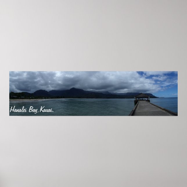 Hanalei Bay,Kauai Poster (Framsidan)